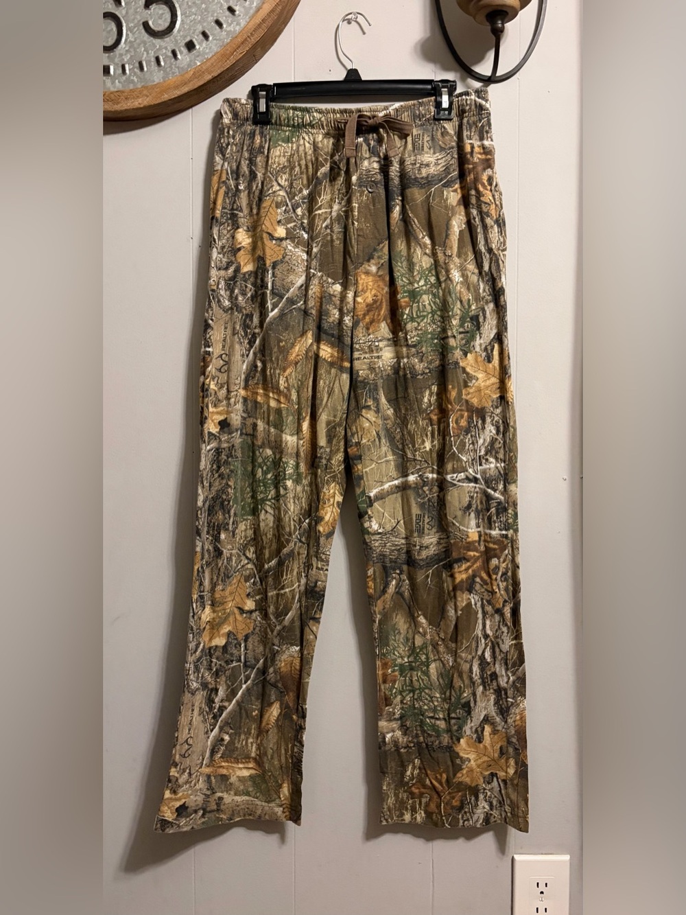 Magellan Camouflage Pajama Pants in Brown and Green